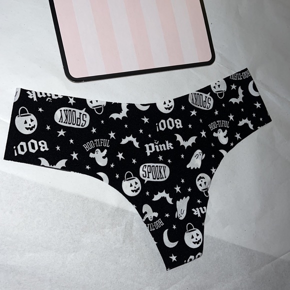 (M) Victoria’s Secret (PINK) Halloween THONG No Show Panty - Picture 3 of 11